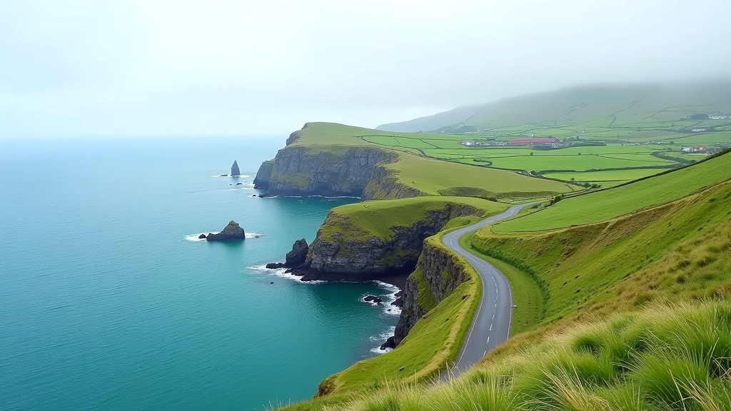 Slea Head Drive coastal viewpoint on Dingle Peninsula